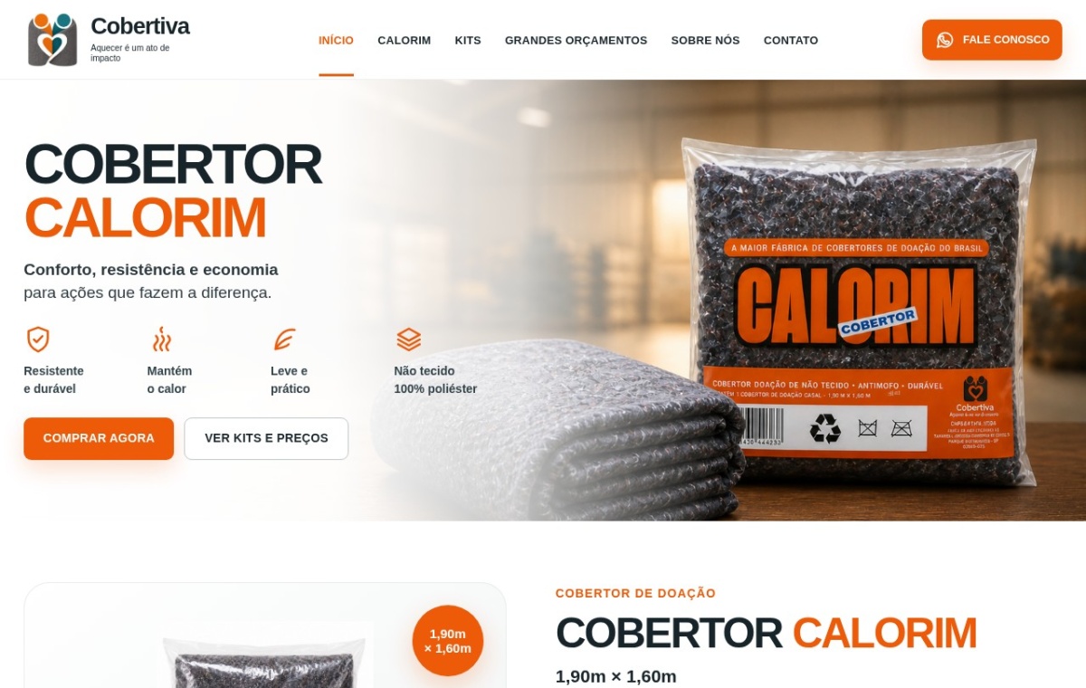 Site Cobertiva